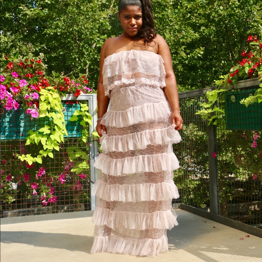 Ruffles & Laced 2pc skirt set